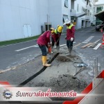 Concrete floor demolition services - P.Kaoklairungrot Co Ltd
