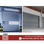 รับติดตั้งประตูม้วนไฮสปีด ราคาถูก Roller Shutter Doors - รับติดตั้งประตูอัตโนมัติไฮสปีด - AGC Innovation Engineering 