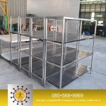 ชั้นวางของอเนกประสงค์สแตนเลส - ตั้งเหล็กคล่อง 