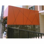 แผ่นอลูมิเนียมคอมโพสิตFR ยี่ห้อ ARCHITECKS - บริษัท เอ เอ็ม เอ็กซ์เพิร์ท จำกัด