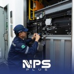 Changing the elevator sling. - บริษัทรับติดตั้งลิฟต์ จำหน่ายลิฟต์และบันไดเลื่อน | NPS PLUS