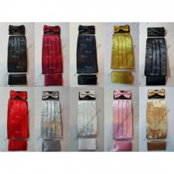 กำมาแบน สำหรับชุดทักซิโด (Commer Band For Tuxedo) แบบฟรีไซส์
