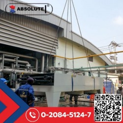 ติดตั้งเครื่องระบายความร้อนของ Radiator เครื่องยนต์ Gas Engine