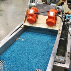 Recycled plastic smelter