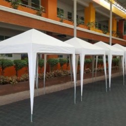 เต็นท์ทรงปิระมิดสีขาว ขนาด  2 X 2 เมตร