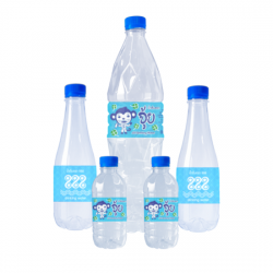Get your own brand of drinking water.