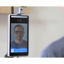 กล้องจดจำใบหน้า และวัดอุณหภูมิ ด้วยระบบ AI อัจฉริยะ