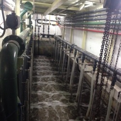งานออกแบบและติดตั้งระบบบำบัดน้ำเสีย MBR (Membrane Bio Reactor)