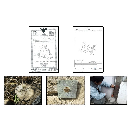 งานสำรวจรังวัดที่ดิน (CADASTRAL SURVEYS) งานสำรวจ  Survey  Cadastral Survey  Contruction Survey  GPS Survey  Inventory Survey  Soil Investigation Survey  AS-Built Drawing Survey Renovation  Topographic Survey 