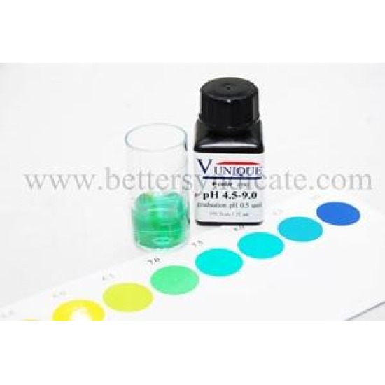 ชุดทดสอบพีเอช (pH test kit) ช่วง 4.5-9.0 เครื่องมือทางวิทยาศาสตร์ 
