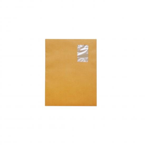 ซองเอกสาร สีน้ําตาล เจาะหน้าต่าง ซองเอกสาร สีน้ําตาล หน้าต่าง 