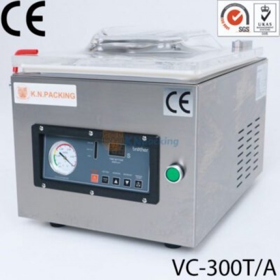 เครื่องซีลสูญญากาศตั้งโต๊ะ รุ่น VC300T/A เครื่องซีลสูญญากาศตั้งโต๊ะ รุ่น VC300T/A 