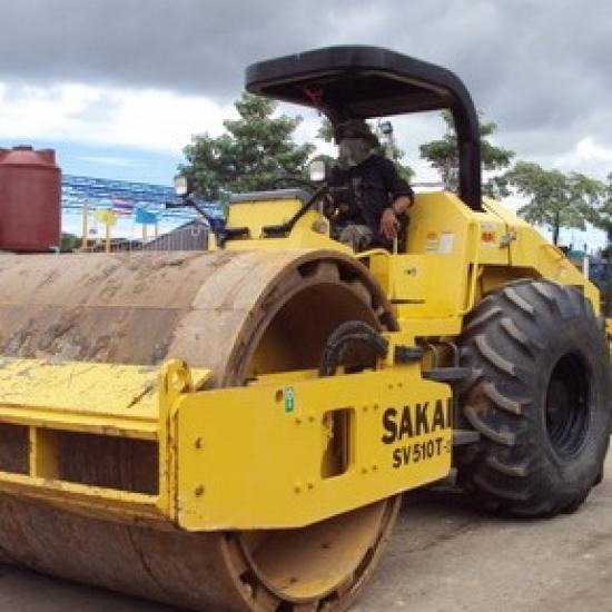 Rent a compact car Dynapack 25 tons, Min Buri Rent a compact car Dynapack 25 tons  Min Buri 