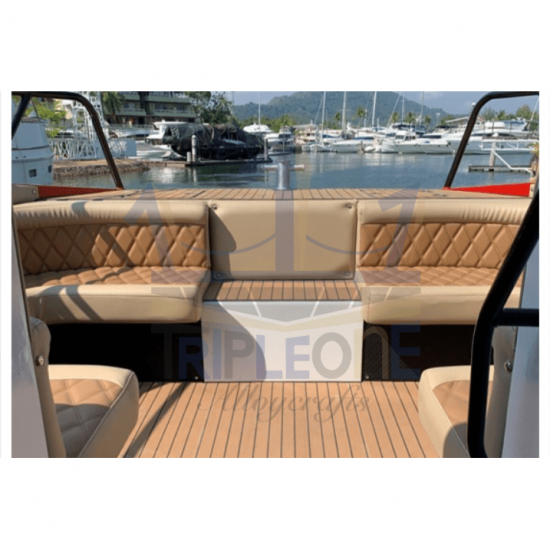 รับออกแบบและติดตั้งพื้นเรือ Synthetic Teak เรืออลูมิเนียมนำเข้า  รับออกแบบเรือ  ซ่อมติดตั้งพื้นเรือ 